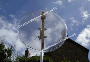 Primesat transparent 85cm dish