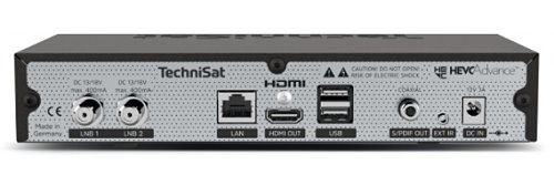 TechniSat 4K Digiplus UHD S2 OLED Receiver
