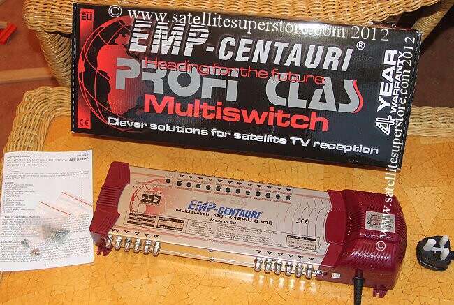 EMP-Centauri 13 input, 12 output multiswitch