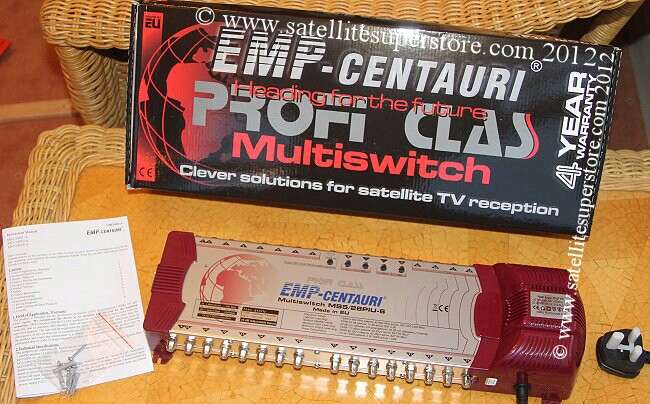 EMP-Centauri 5 input, 28 output multiswitch