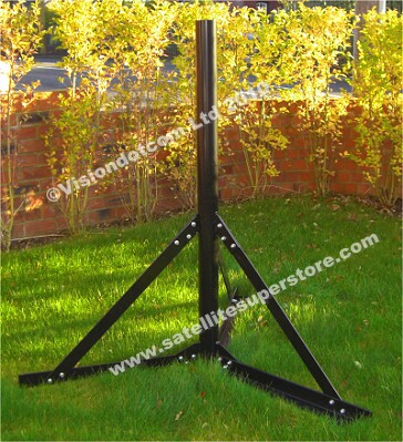 1.8m ground stand for motorised 1.8m dish