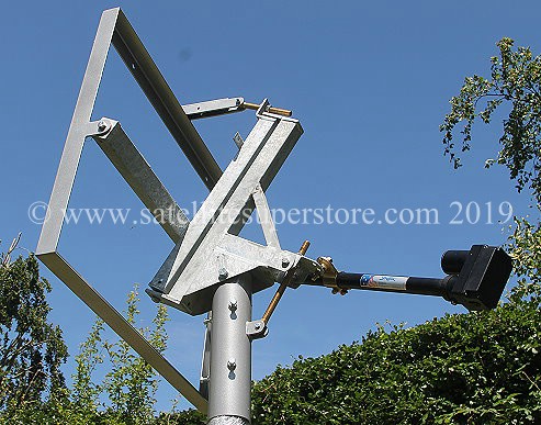 Primesat Polar Mount for Raven 2.4m dish