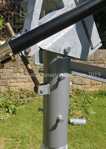 Primesat Polar Mount for Raven 2.4m dish