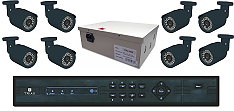 8 camera DVR kit.